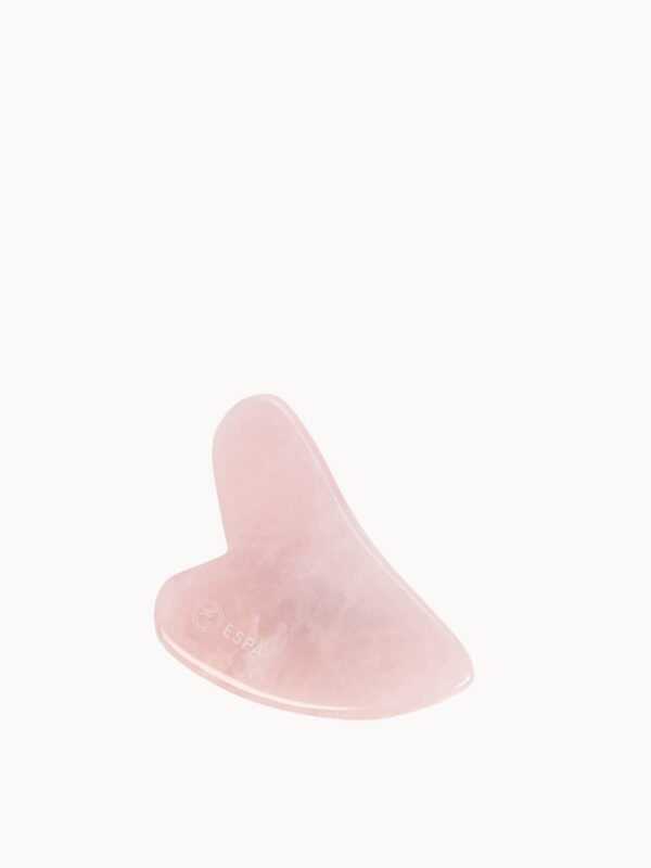 Rose Quartz Gua Sha Tool Rose Quartz Gua Sha Face Massage Tool - Natural Stone Facial Sculptor